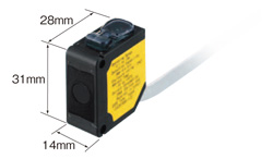 節省空間的小型檢測頭 [行業最小傳感器]