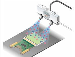 消除液晶顯示屏組件夾的靜電