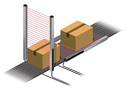 可進行豐富控制的單個光軸輸出型區域傳感器