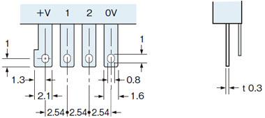 端子部(PM-□54、PM-□54P)