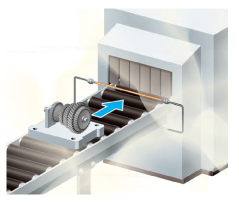 在惡劣環境下檢測工件（減少灰塵引起的入光量衰減）