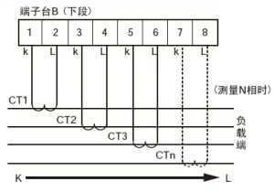 如使用改進型，還可利用第四個CT測量N相。