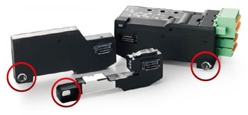 采用光通信方式，可簡單地進行安裝。