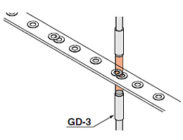 檢測2個重疊的墊圈